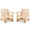 Costway Patio Outdoor Wood Slat Rocking Chair Porch Rocker Curved Seat 330 Lbs